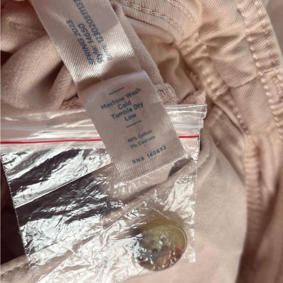 Marine Layer NEW Bridget Slim Wide Leg Crop Peach Whip Cropped size 4 - Picture 11 of 16